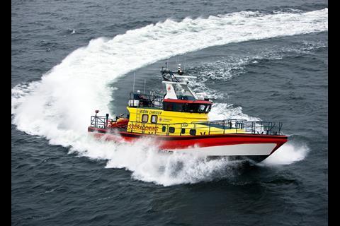 Offshore Rescue Vessel Björn Christer (Photo: Scania)